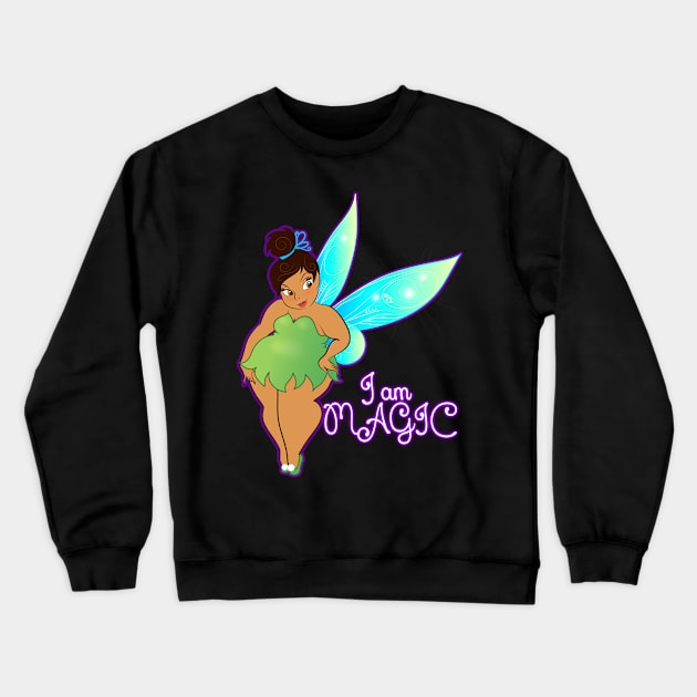 I am Magic Crewneck Sweatshirt by Toni Tees